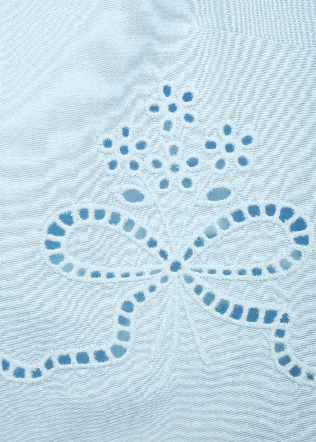 Embroidered Crop Top
