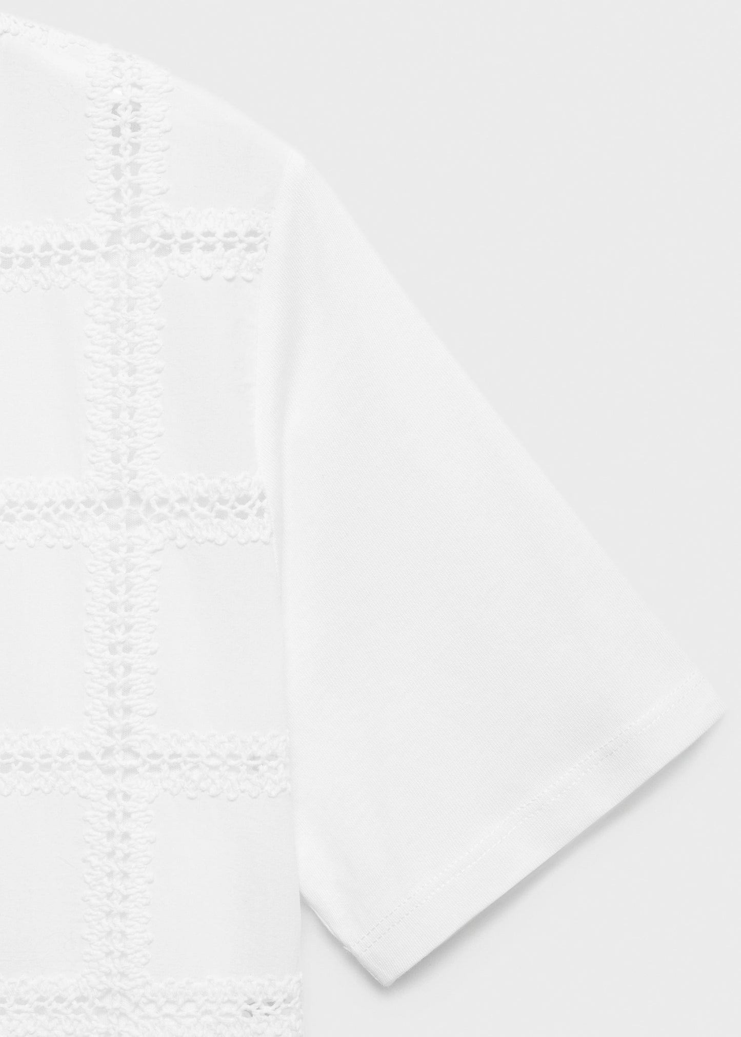 Embroidered Detail T Shirt