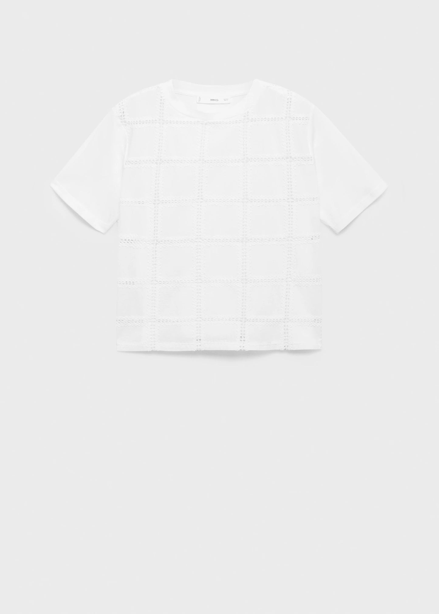 Embroidered Detail T Shirt