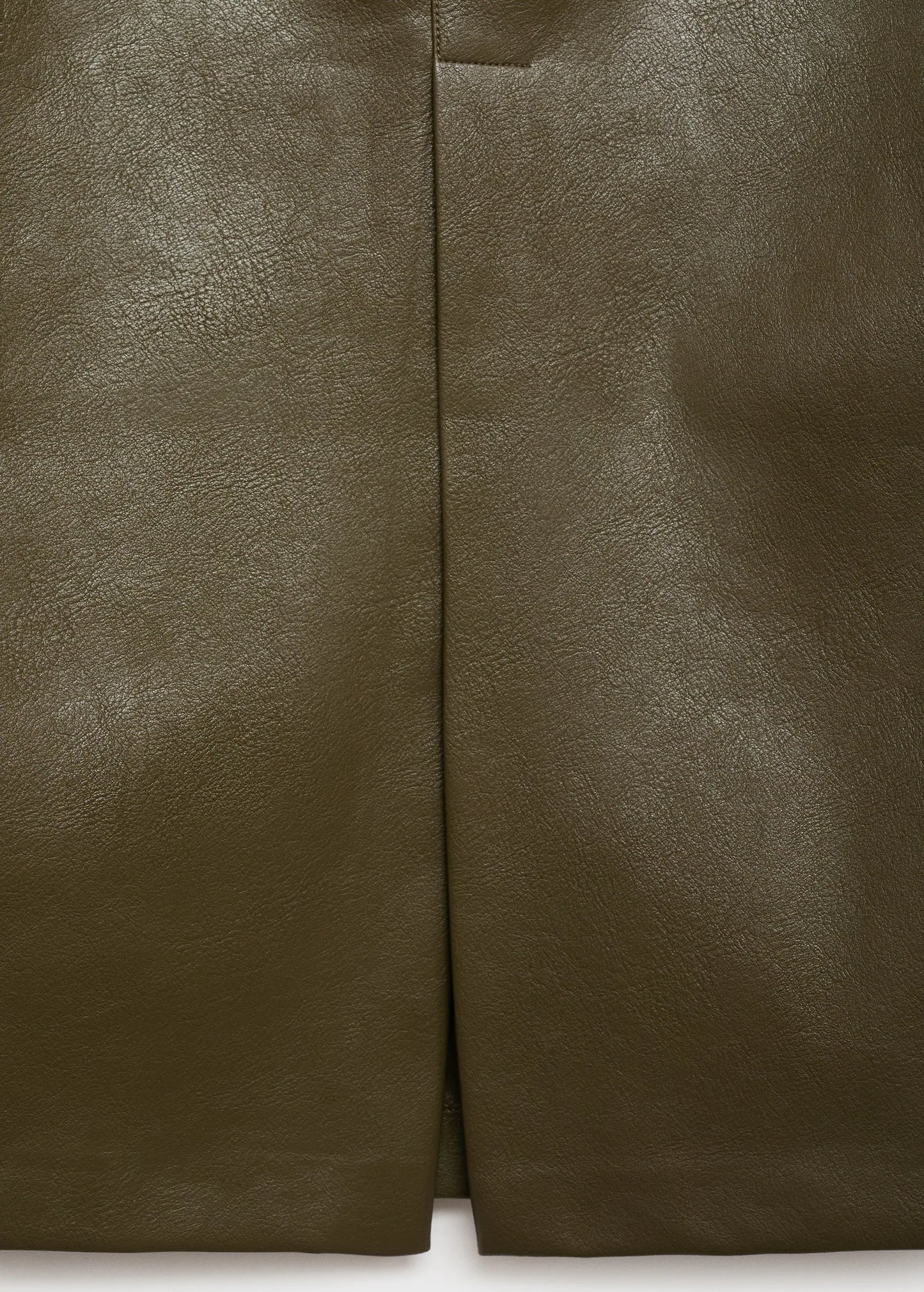 Faux Leather Pencil Skirt