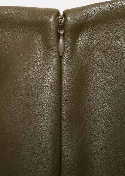 Faux Leather Pencil Skirt