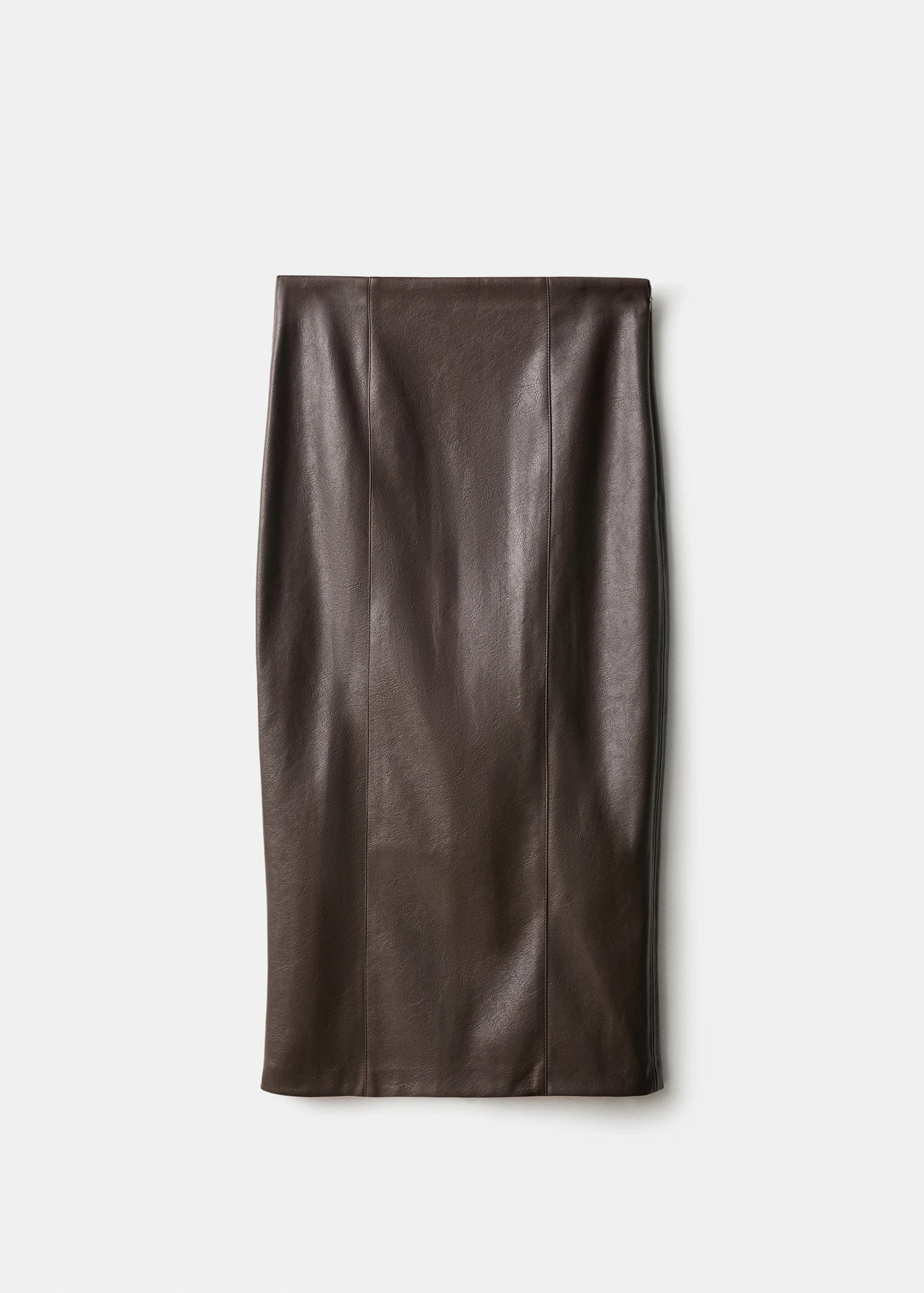 Faux Leather Pencil Skirt