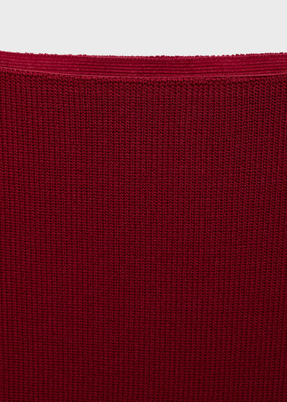 Fine Knit Midi Skirt