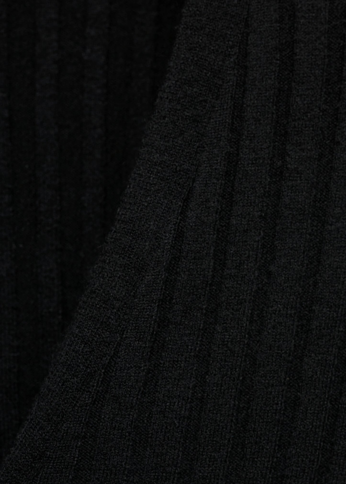 Fine Rib Knit Cardigan