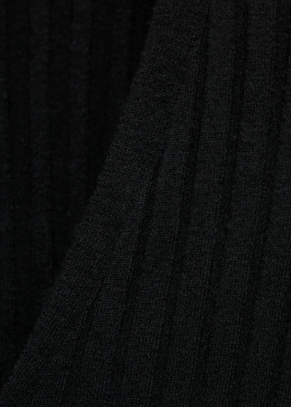 Fine Rib Knit Cardigan