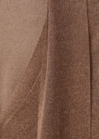 Fine Knit Cardigan With Foulard