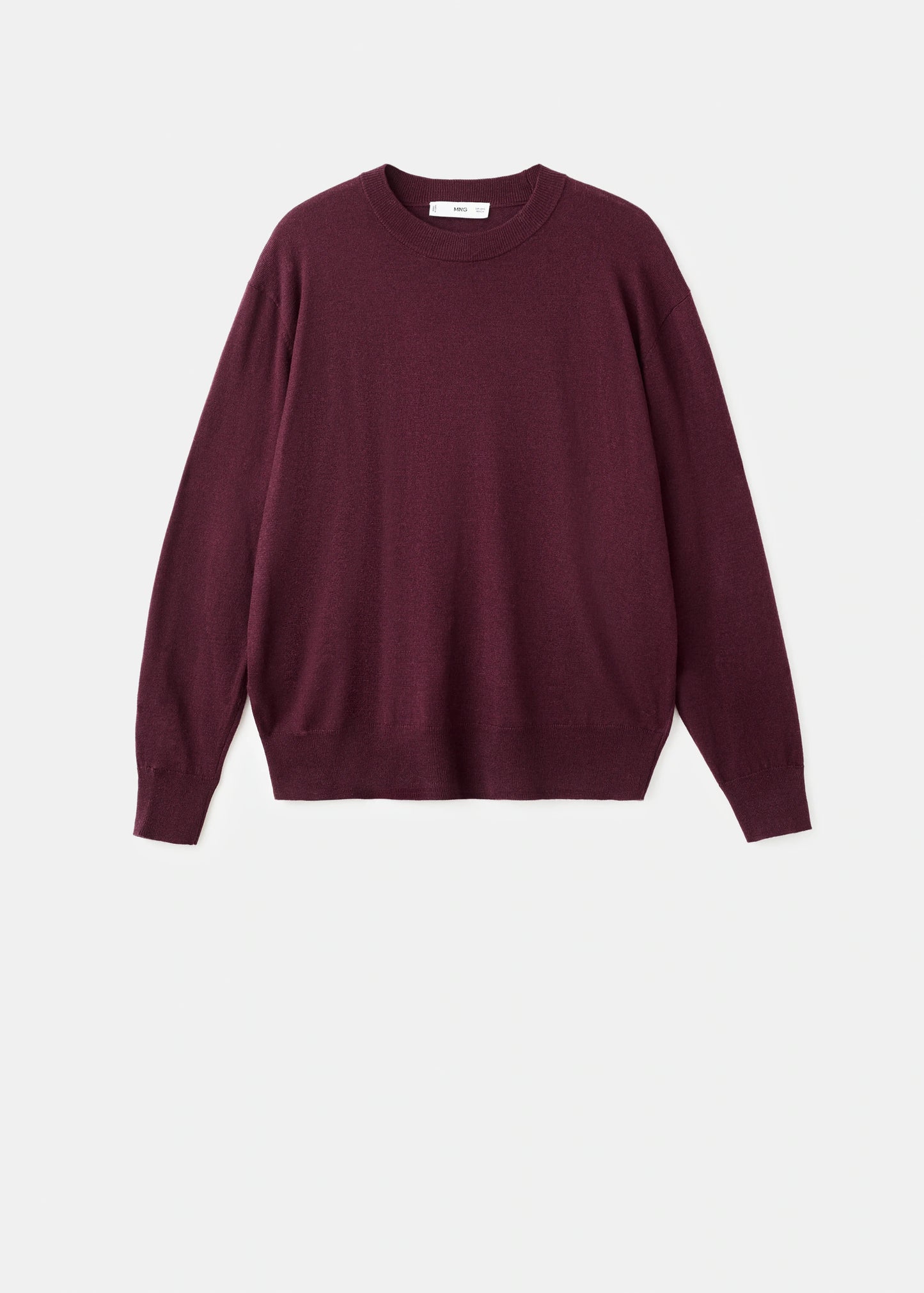 Fine Knit Crew Neck Sweater