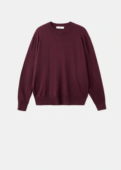 Fine Knit Crew Neck Sweater