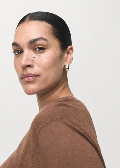 Fine Knit Crew Neck Sweater