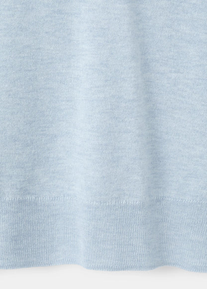 Fine Knit Crew Neck Sweater