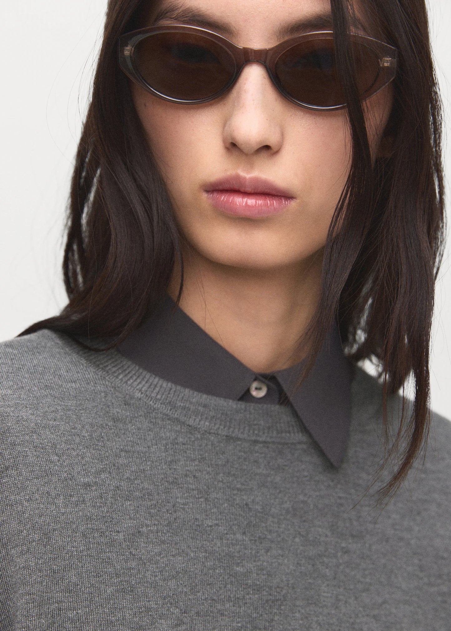 Fine Knit Crew Neck Sweater