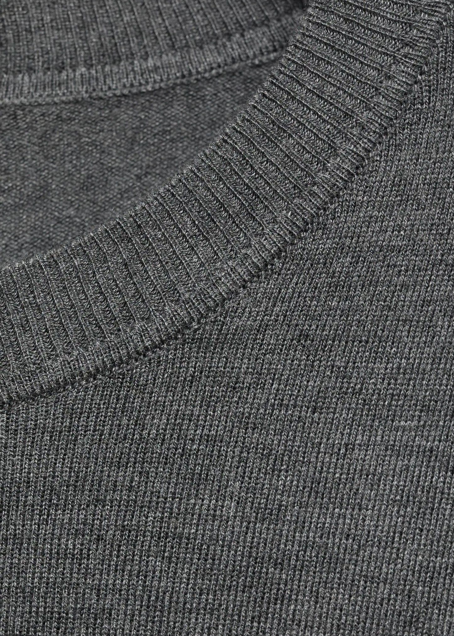 Fine Knit Crew Neck Sweater