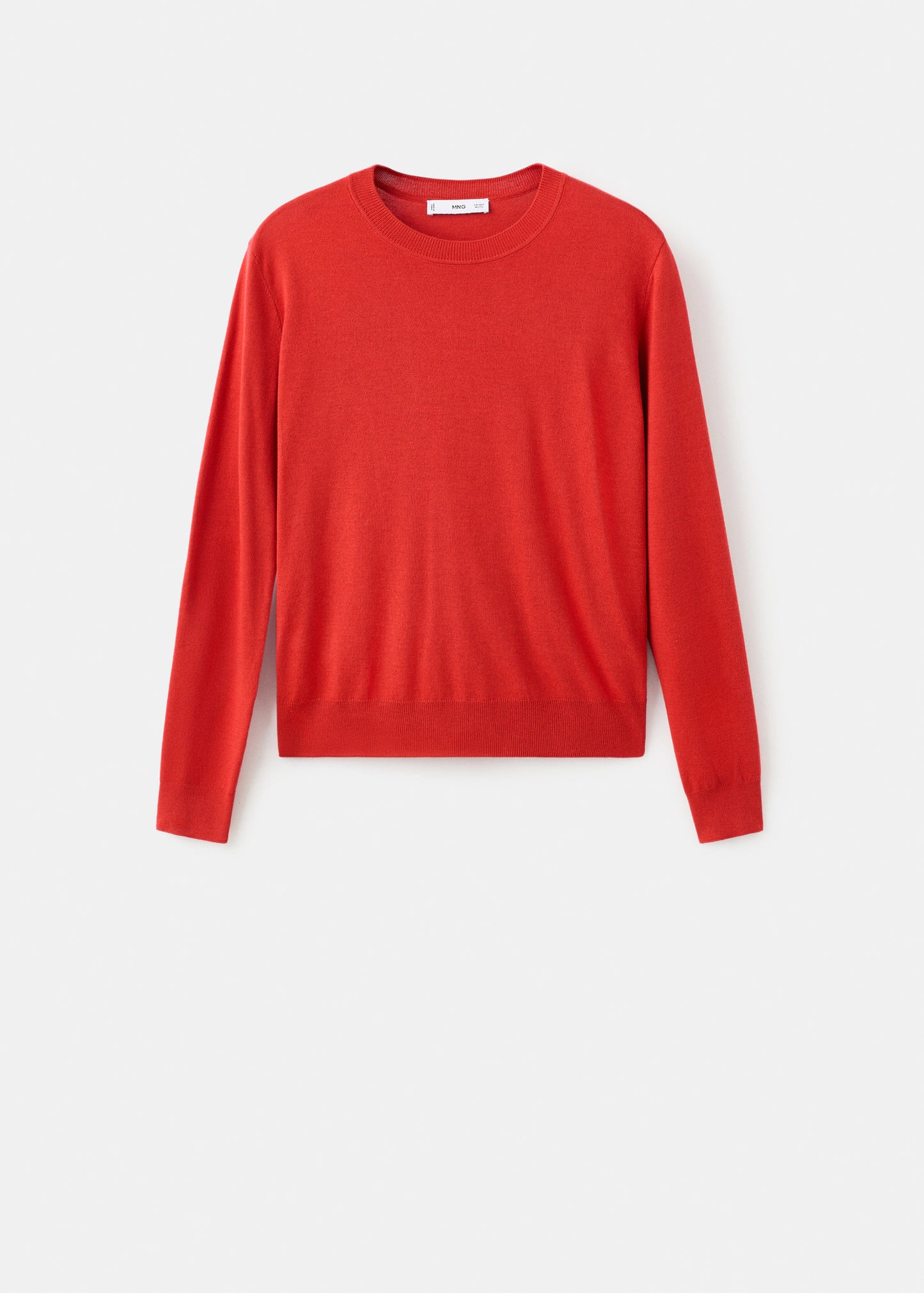 Fine Knit Crew Neck Sweater