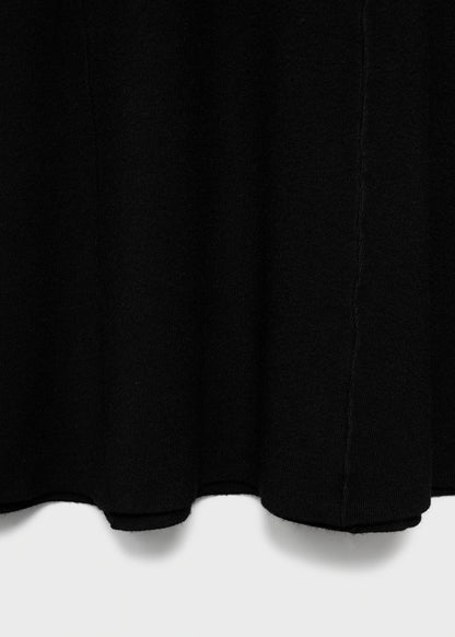Fine Knit Flared Dress