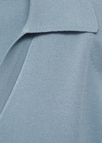 Fine Knit Shoulder Padded Waistcoat