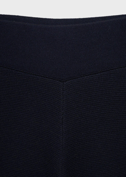 Fine Knit Straight Fit Trousers