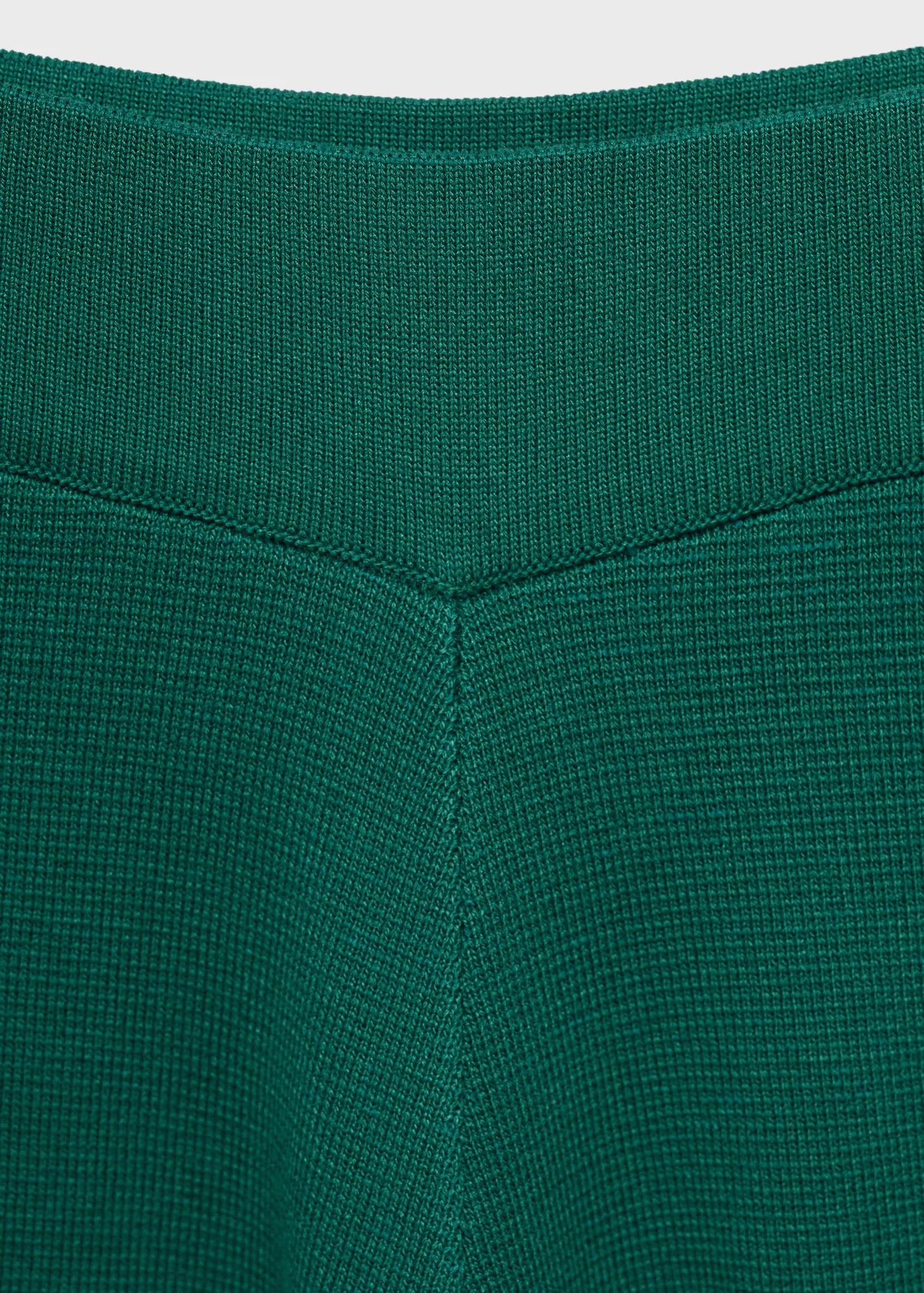 Fine Knit Straight Fit Trousers