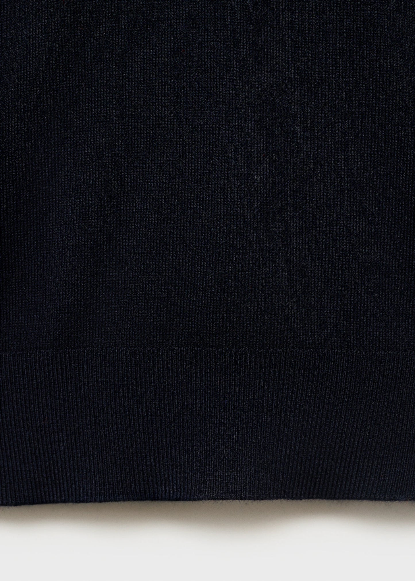 Fine Knit V Neck Sweater