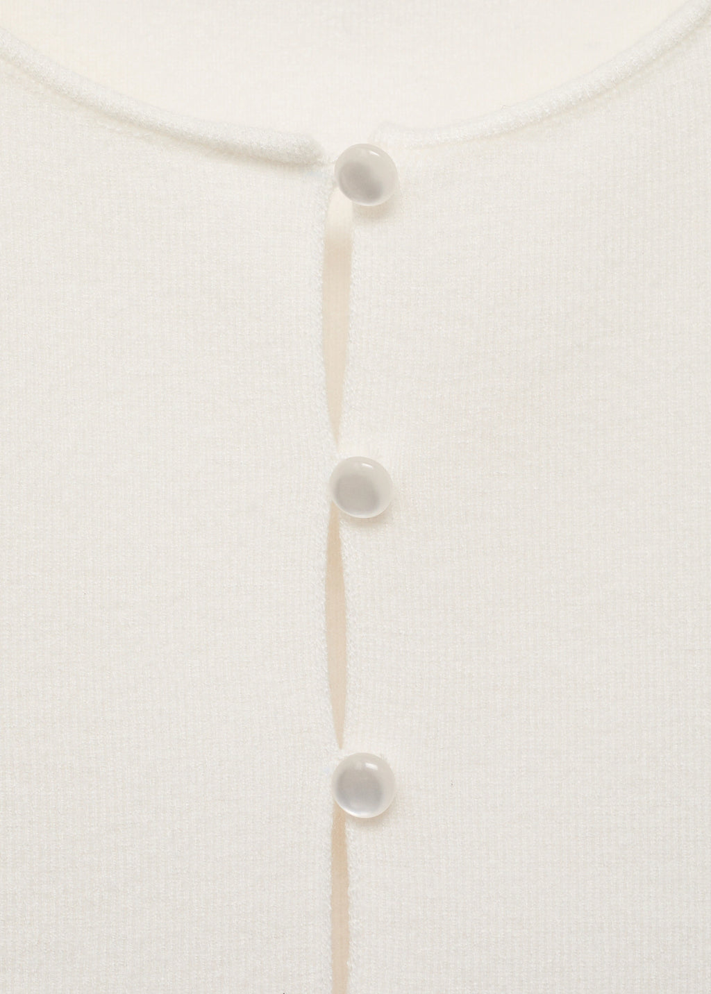 Fine Knit Waistcoat With Buttons