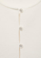 Fine Knit Waistcoat With Buttons