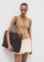 Fine Knit Waistcoat With Buttons