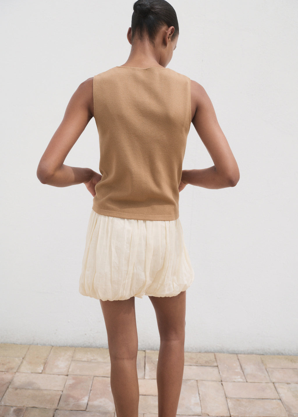 Fine Knit Waistcoat With Buttons