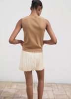 Fine Knit Waistcoat With Buttons