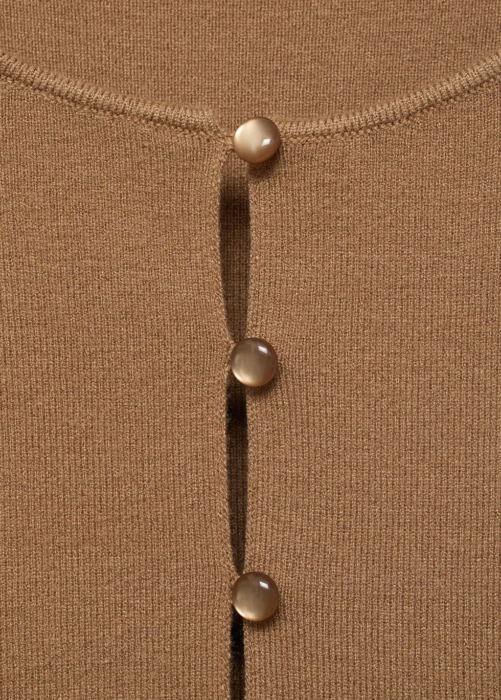 Fine Knit Waistcoat With Buttons