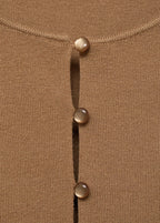 Fine Knit Waistcoat With Buttons