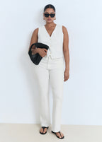 Fiona Flared Mid Rise Jeans