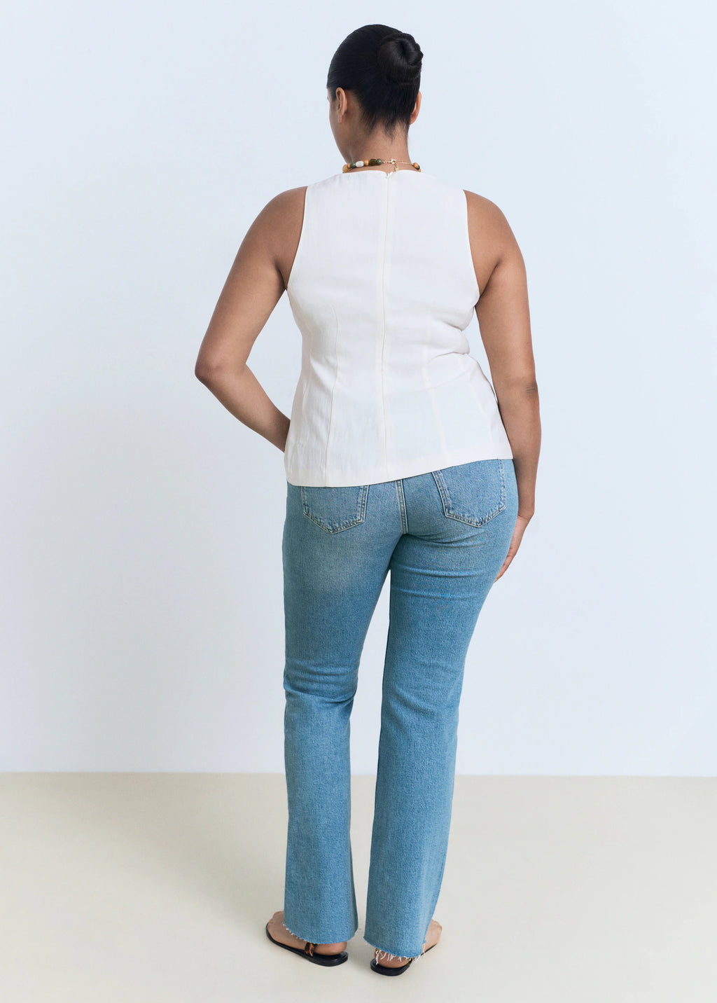 Fiona Flared Mid Rise Jeans