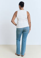 Fiona Flared Mid Rise Jeans