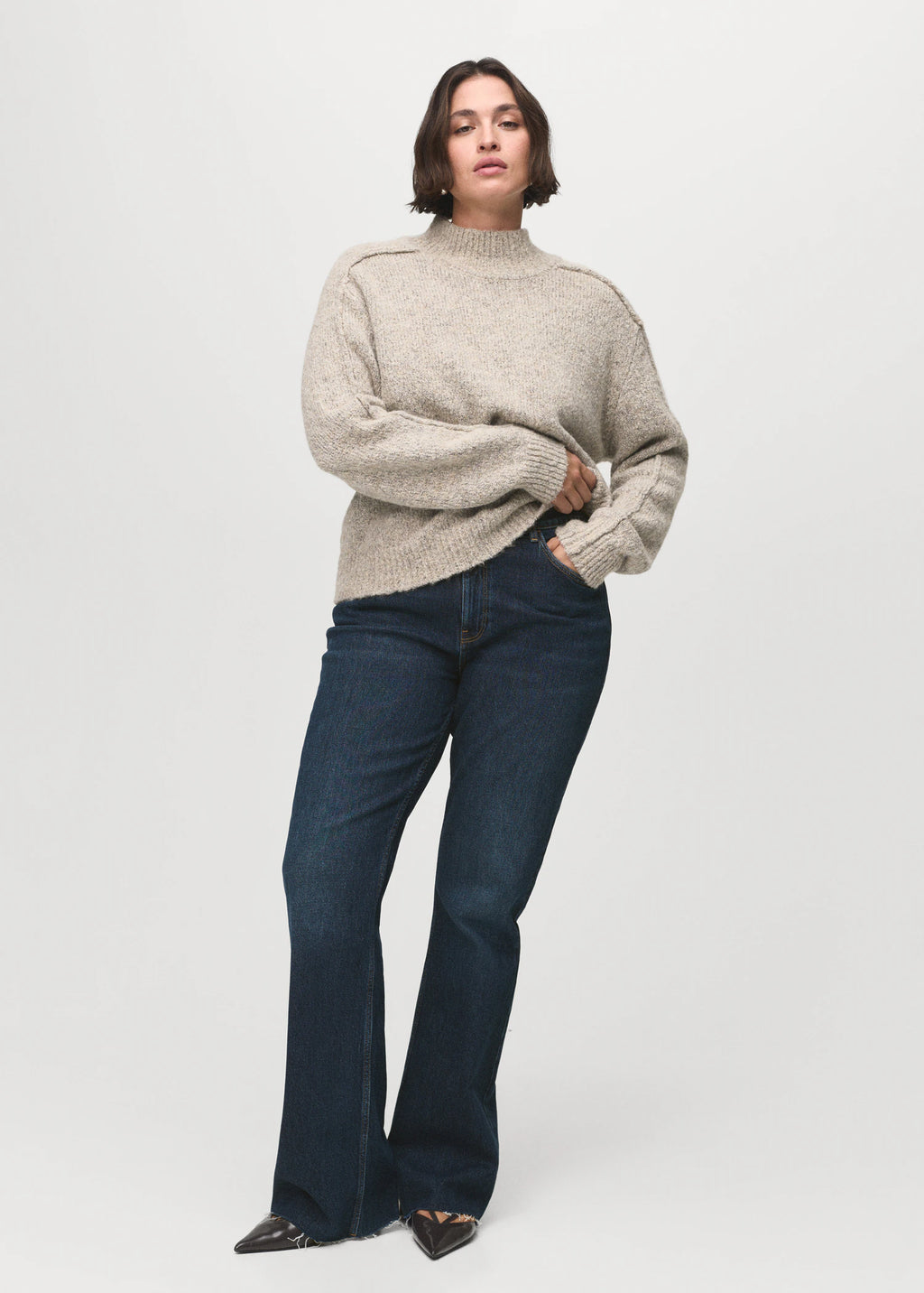 Fiona Flared Mid Rise Jeans