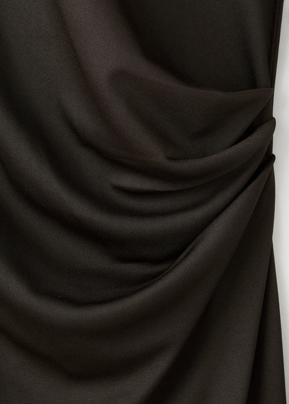 Fitted Dress With Bell Sleeves