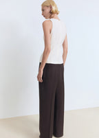 Fitted Halter Neck Blouse