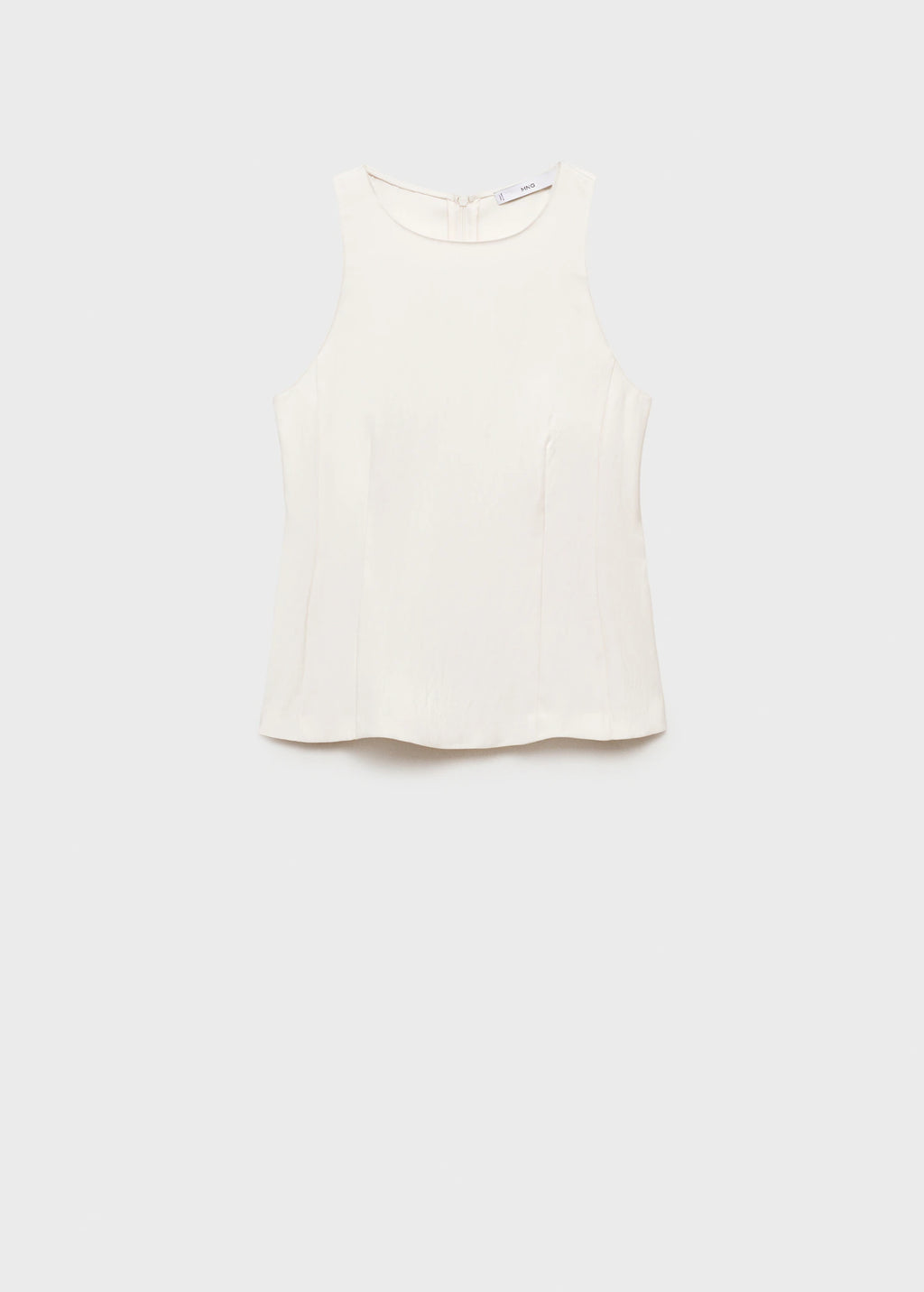 Fitted Halter Neck Blouse