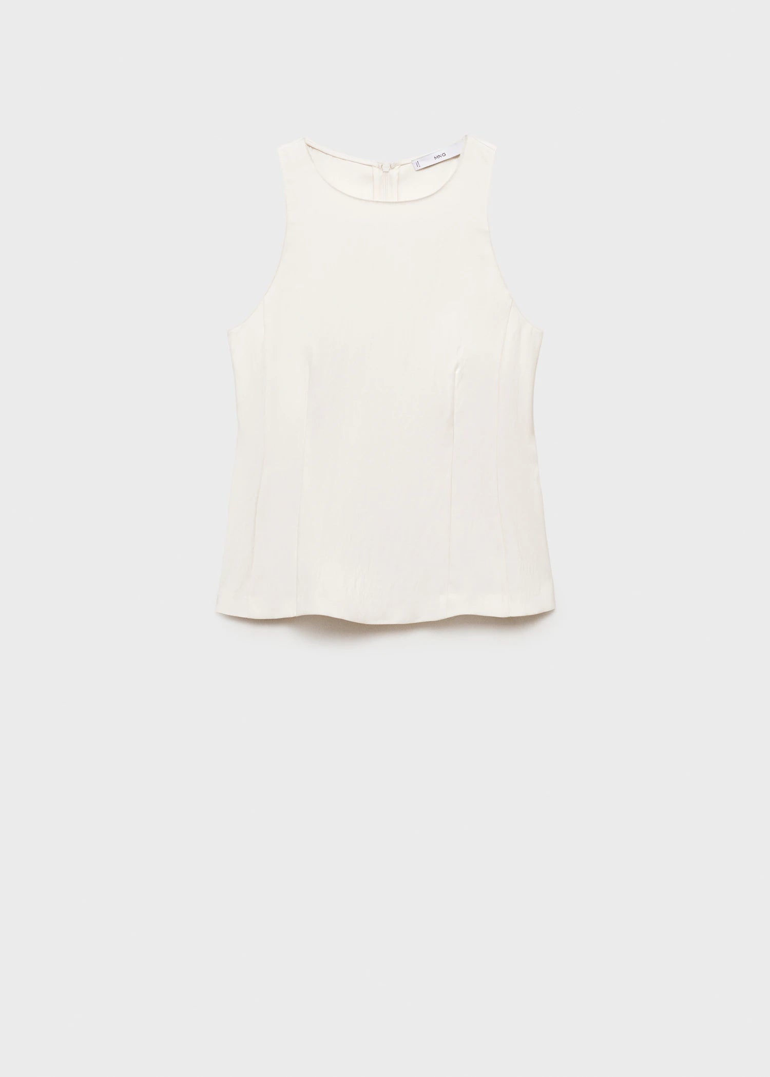 Fitted Halter Neck Blouse