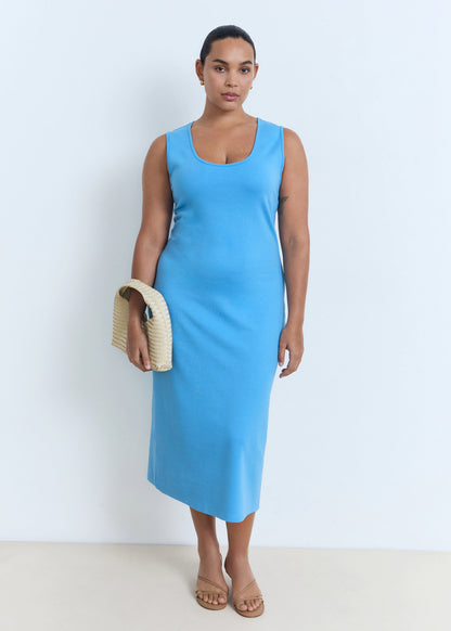 Fitted Midi Dress