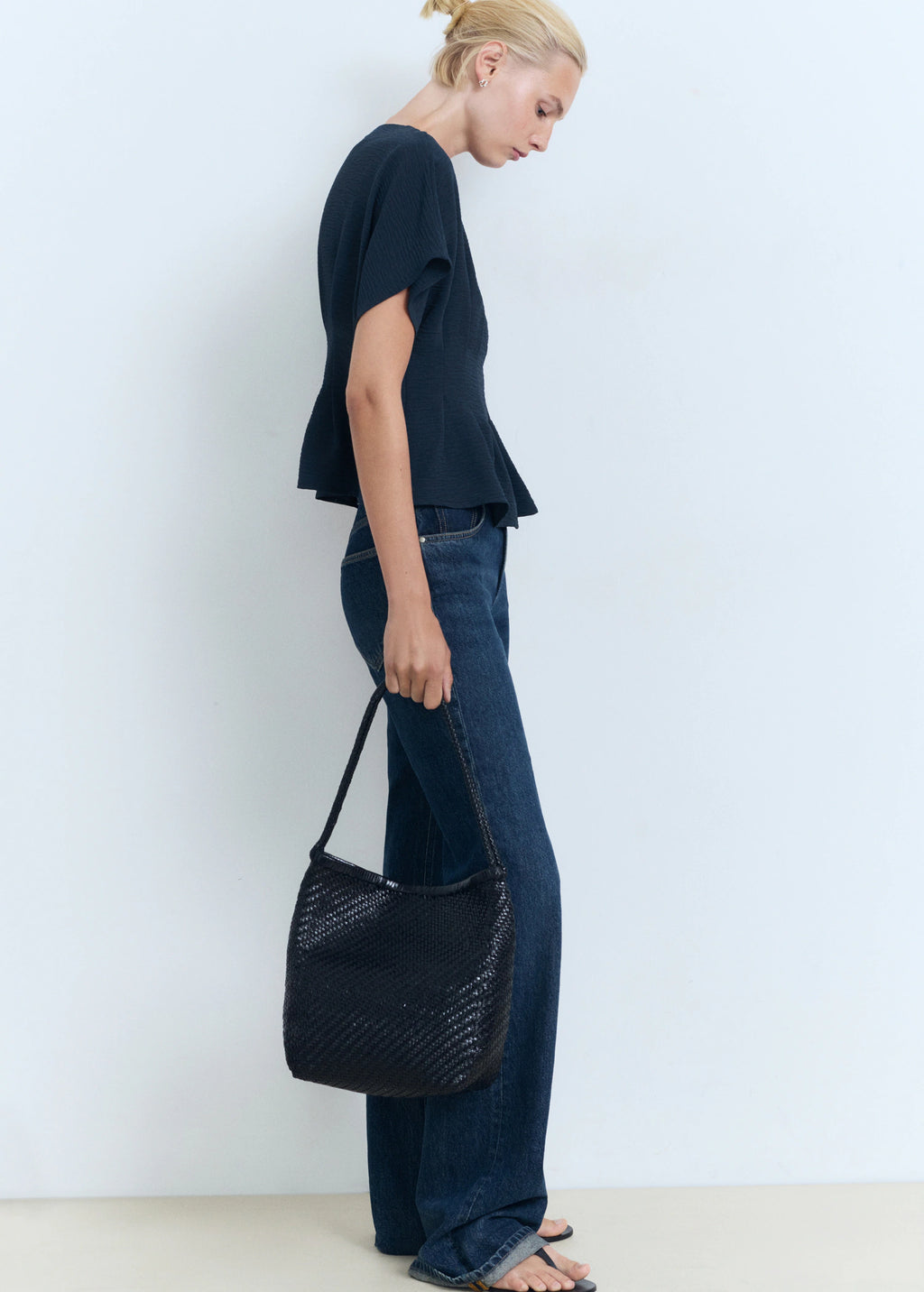 Fitted Peplum Blouse