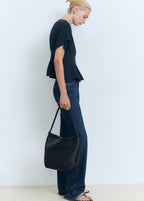 Fitted Peplum Blouse