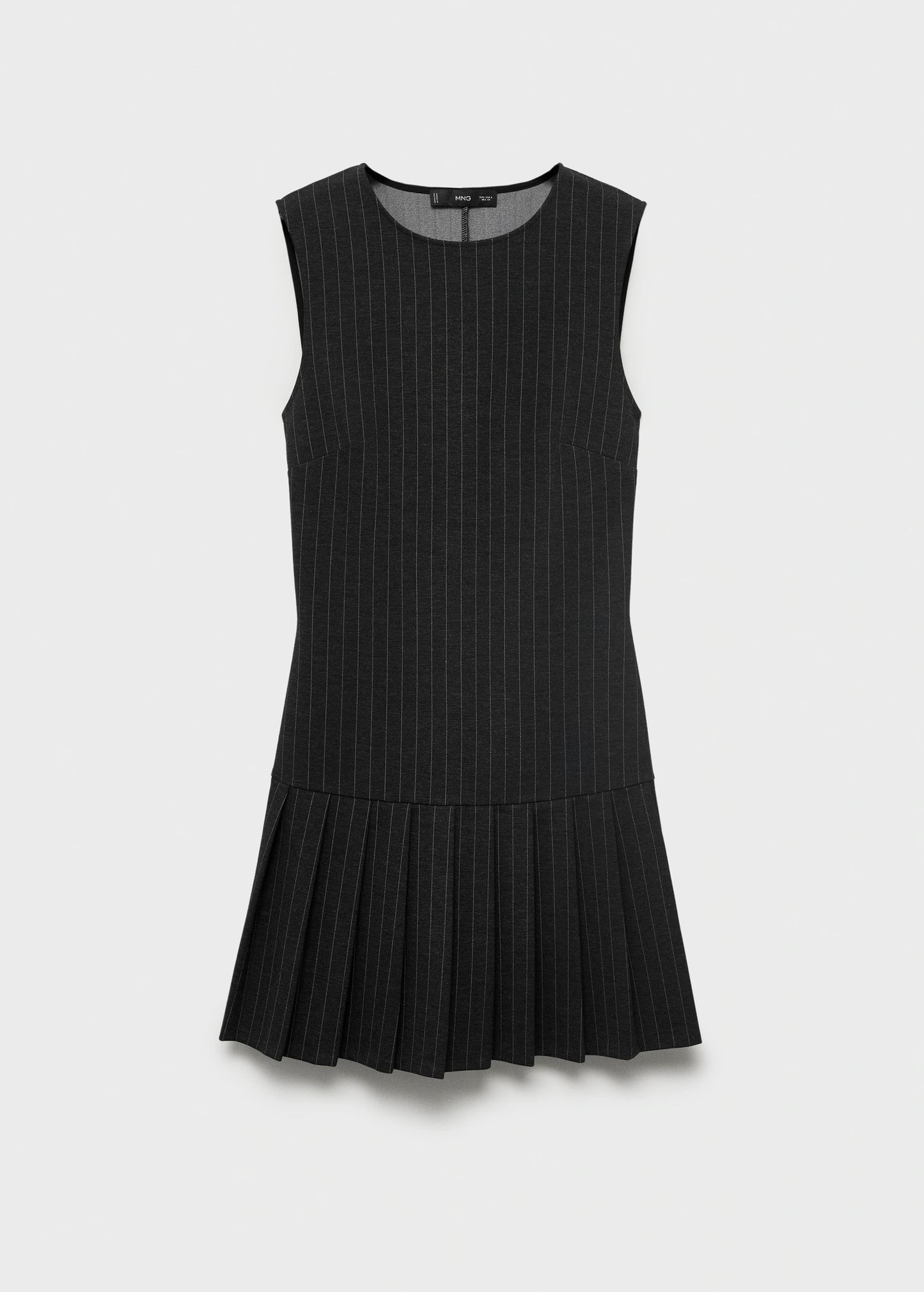 Fitted Pleated Dress