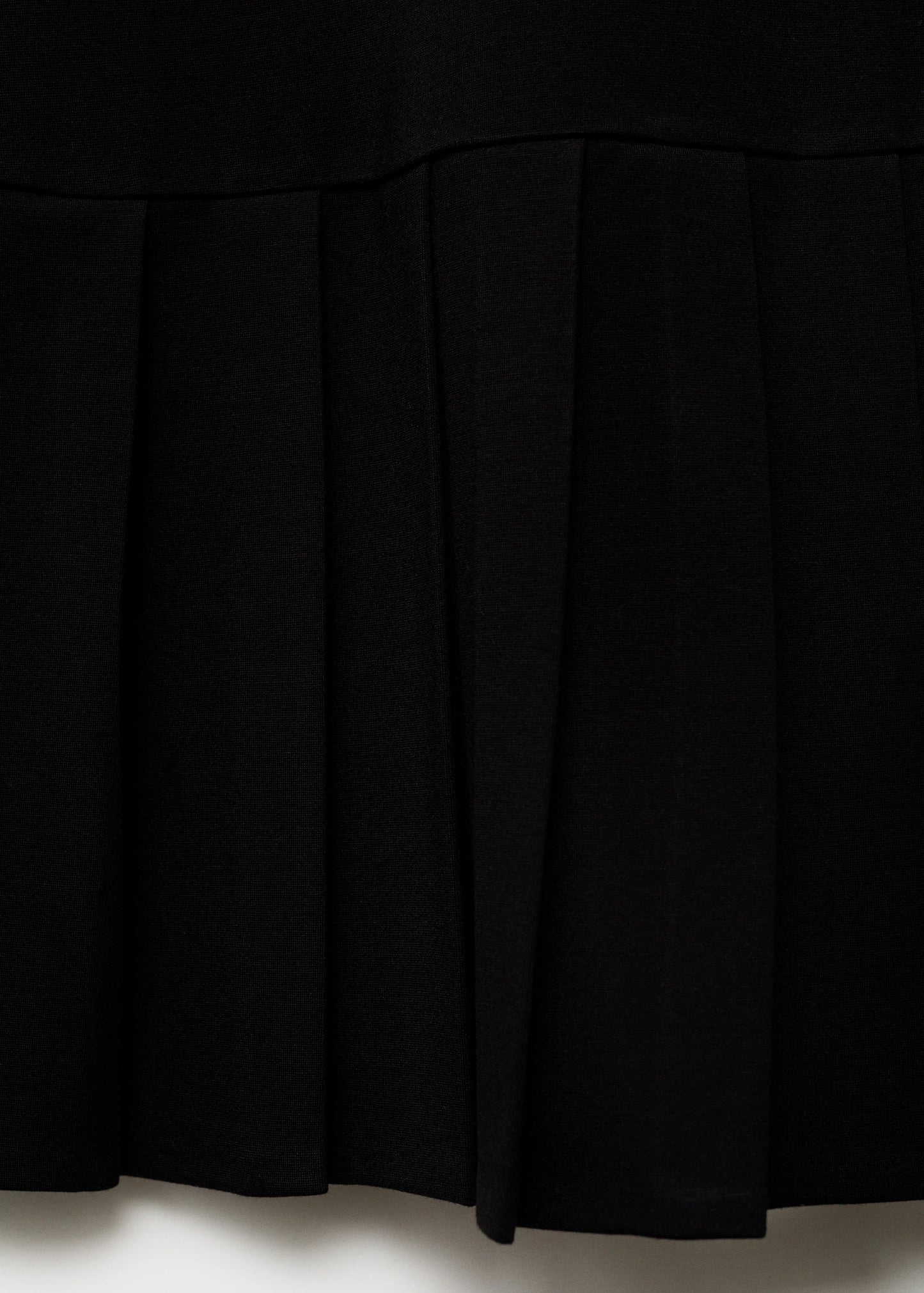 Fitted Pleated Dress