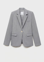 Fitted Suit Blazer
