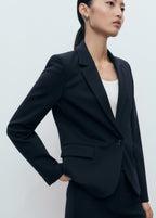 Fitted Suit Blazer