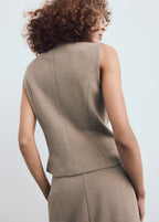 Fitted Suit Waistcoat