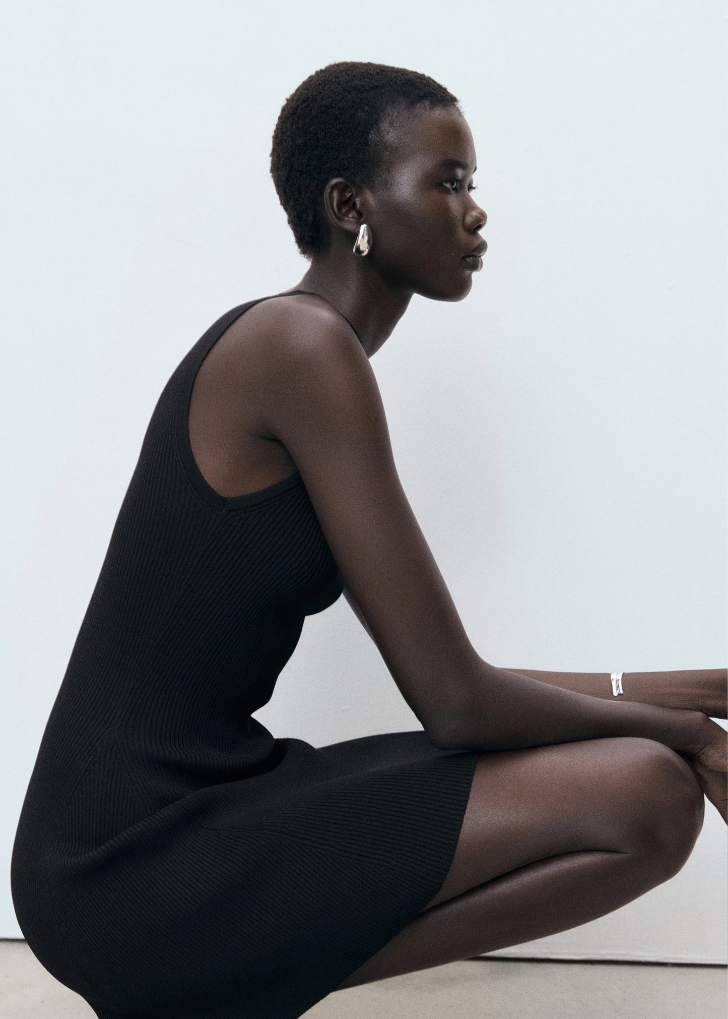 Fitted Sweater Dress