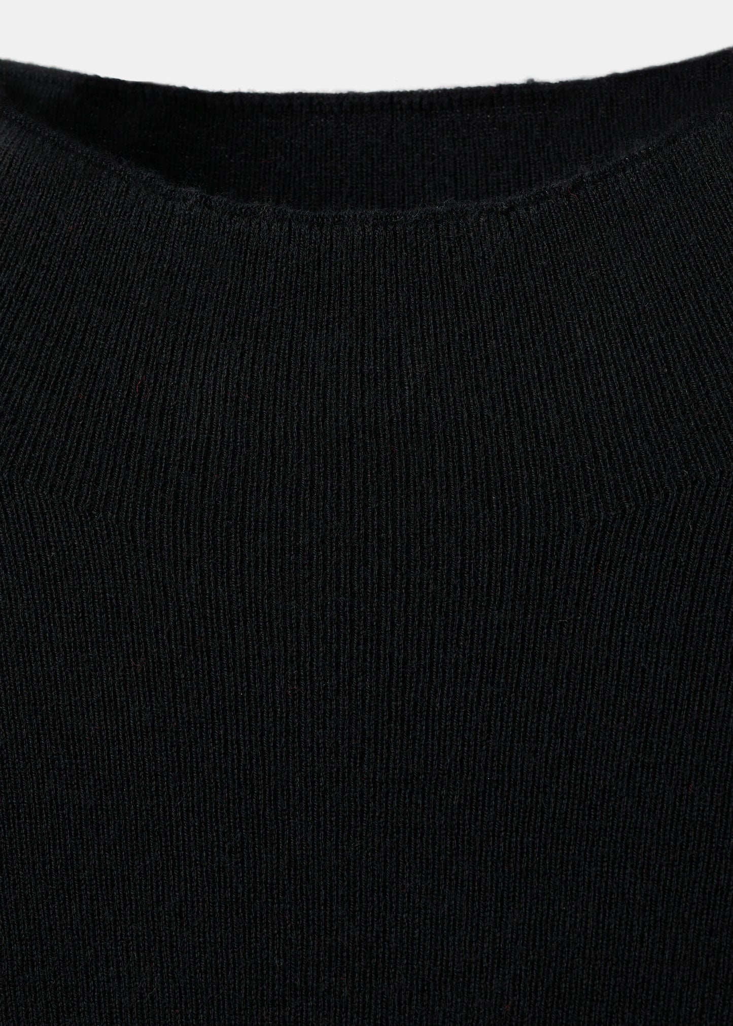 Fitted Sweater With Perkins Neck