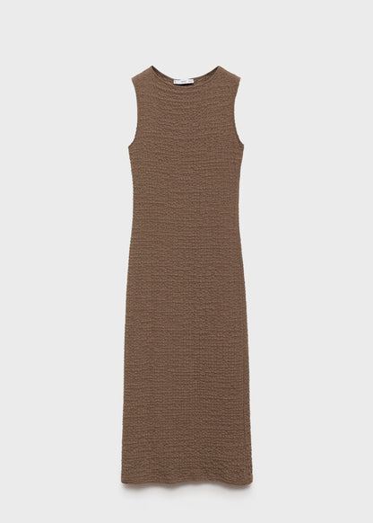 Fitted Textured Dress