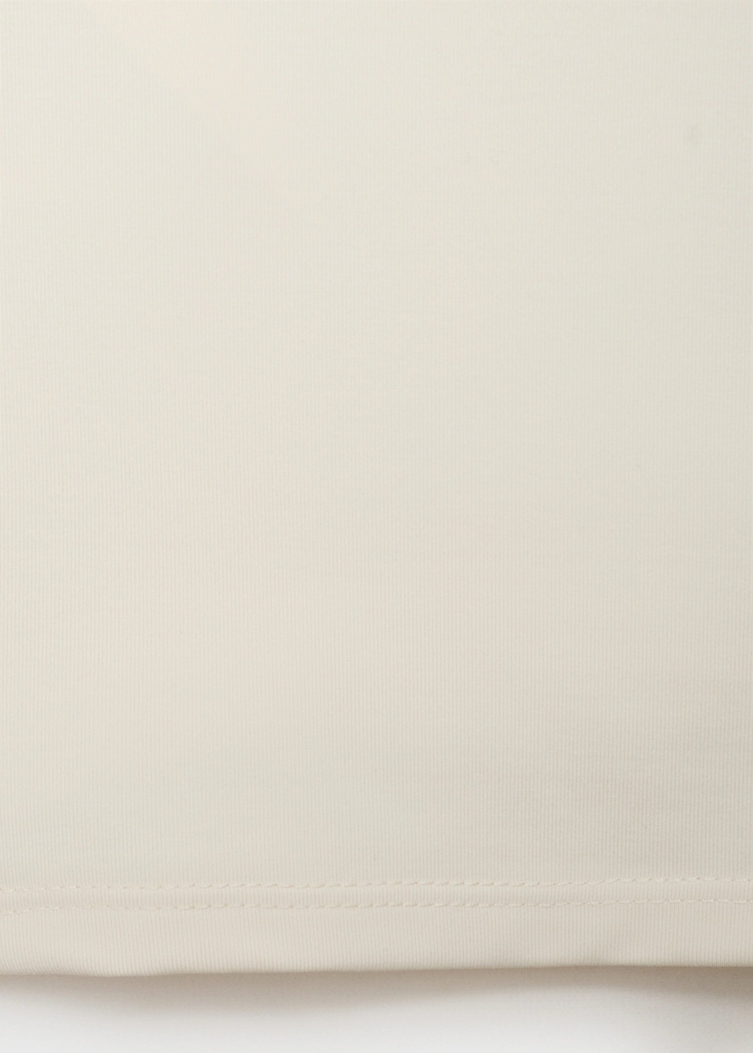 Fitted Top With Wide Straps