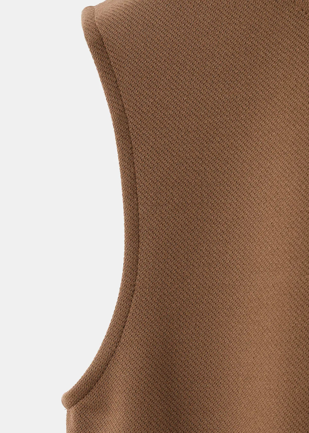 Fitted Top With Wide Straps